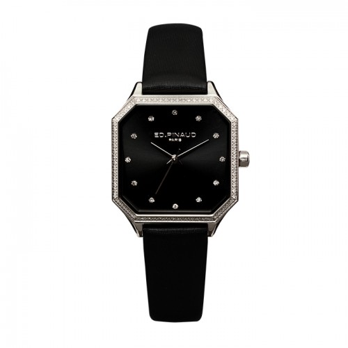Night Watch - SS Case, Diamond Paved Bezel and Index